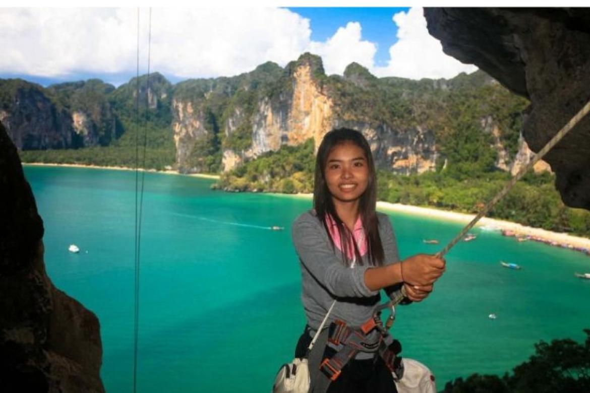 It is not the mountain we conquer but ourselves